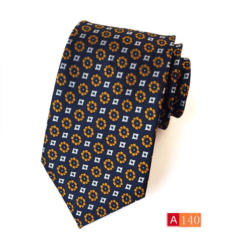 Men's Casual Formal Wear Polyester Jacquard Tie | Orazek UK Ltd
