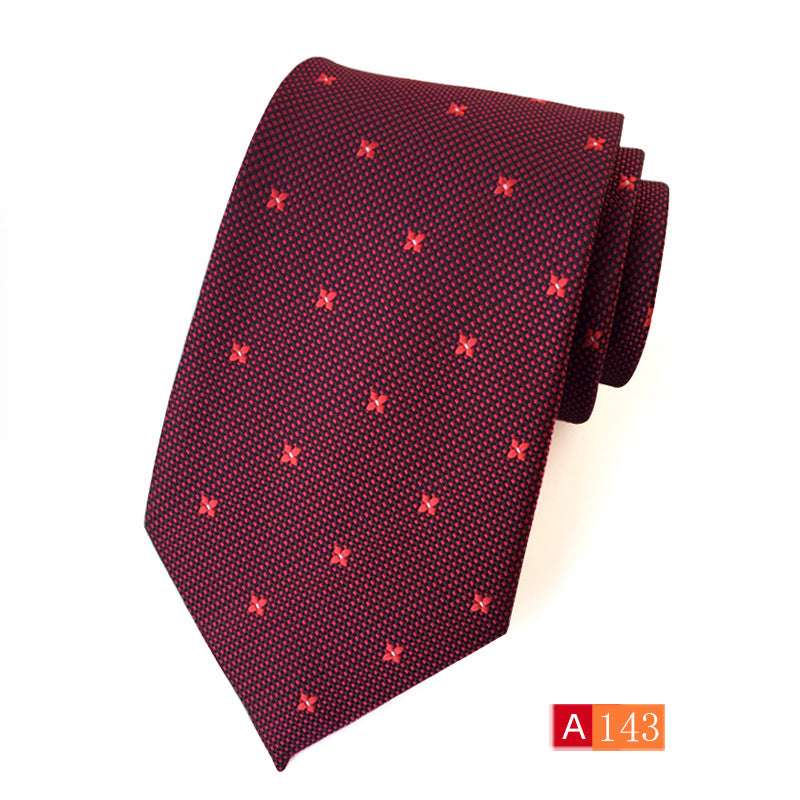 Men's Casual Formal Wear Polyester Jacquard Tie | Orazek UK Ltd
