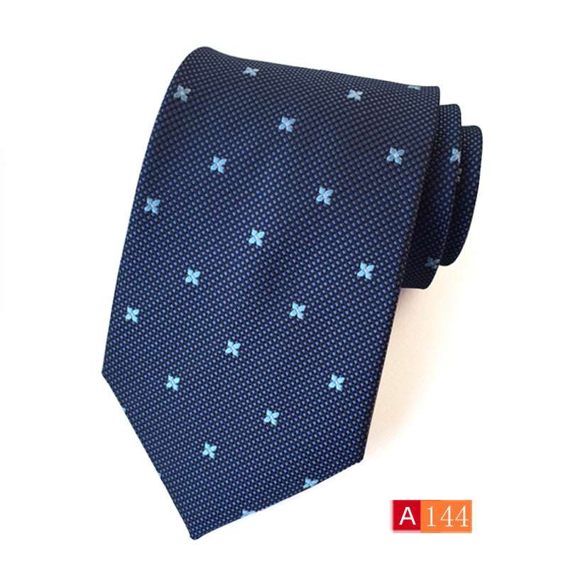 Men's Casual Formal Wear Polyester Jacquard Tie | Orazek UK Ltd