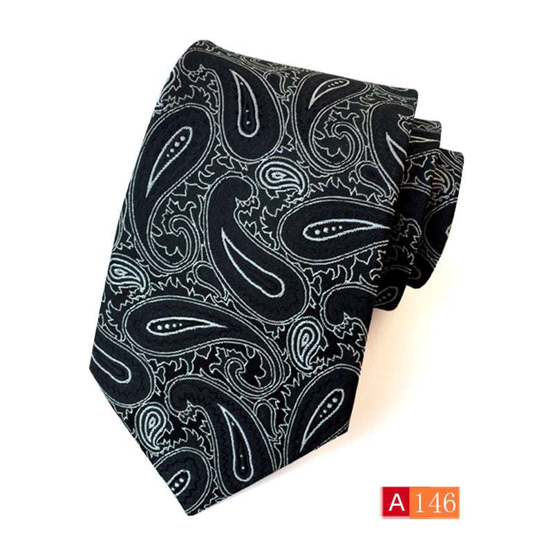 Men's Casual Formal Wear Polyester Jacquard Tie | Orazek UK Ltd