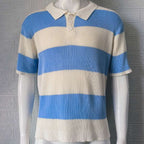 Mens Clothing Summer Fashion Lapel Sweater Short Sleeve Men Clothing Men Wears | Orazek UK Ltd