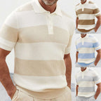 Mens Clothing Summer Fashion Lapel Sweater Short Sleeve Men Clothing Men Wears | Orazek UK Ltd