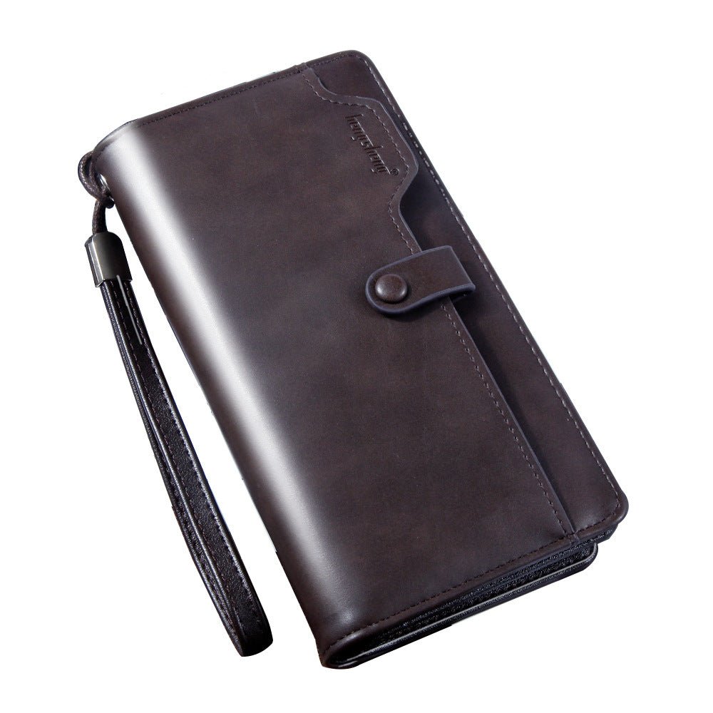 Men's Clutch Wallet Long Wallet Men | Orazek UK Ltd