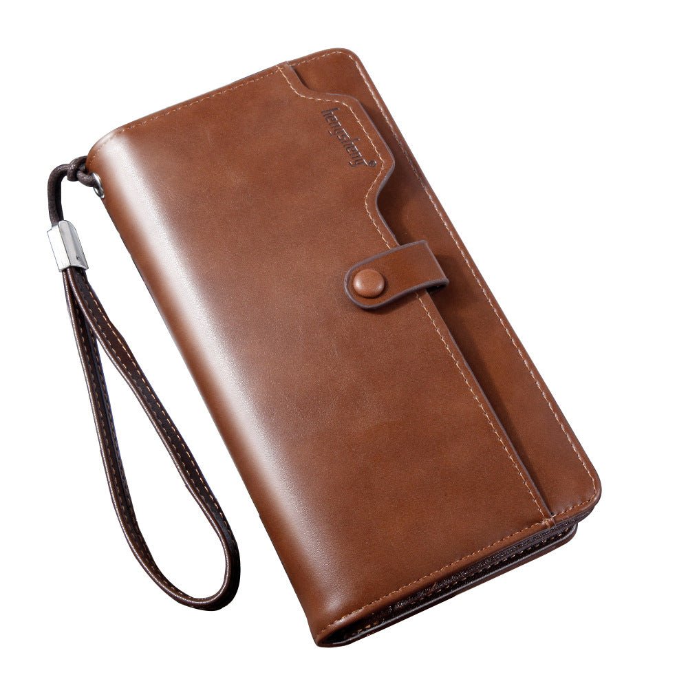 Men's Clutch Wallet Long Wallet Men | Orazek UK Ltd