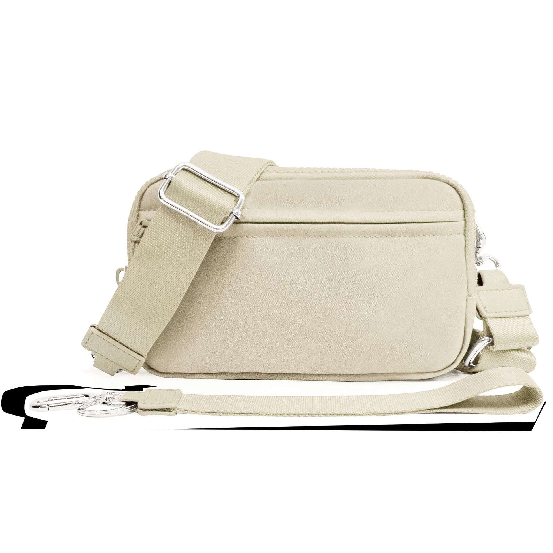 Mens Double-Layer Polyester Waterproof Crossbody Waist Bag | Orazek UK Ltd