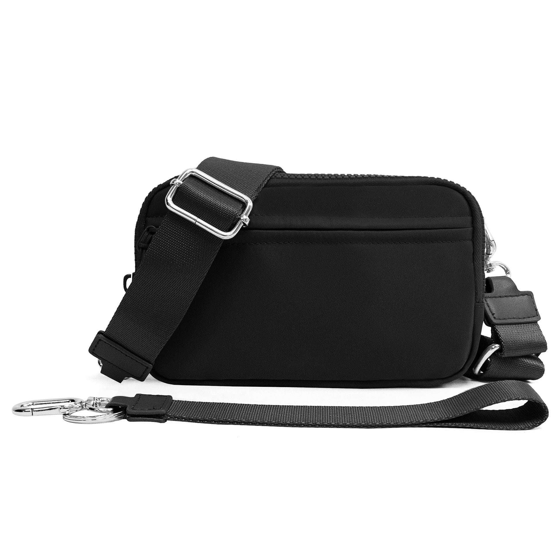 Mens Double-Layer Polyester Waterproof Crossbody Waist Bag | Orazek UK Ltd