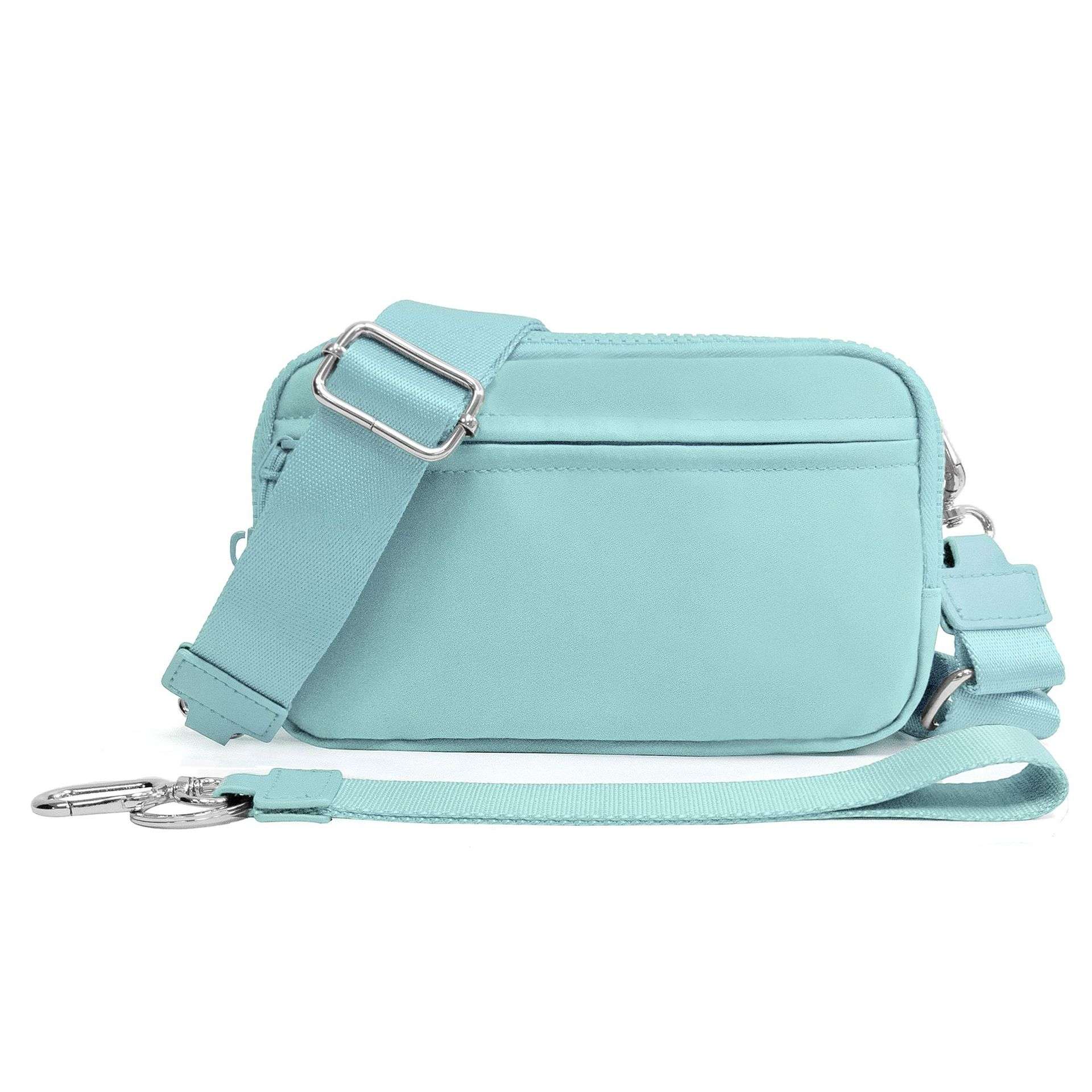 Mens Double-Layer Polyester Waterproof Crossbody Waist Bag | Orazek UK Ltd
