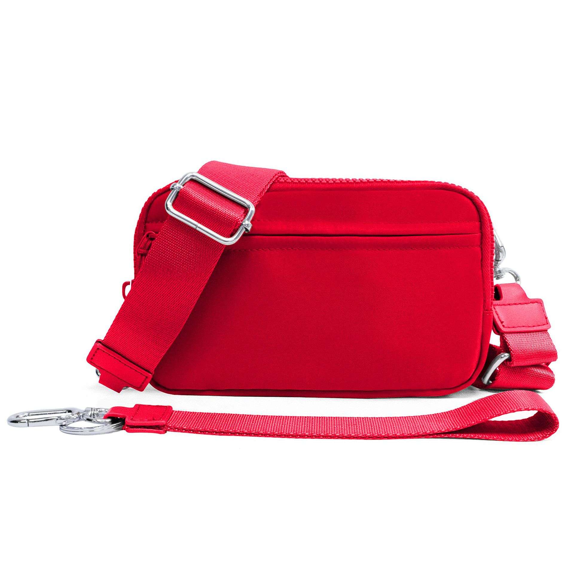 Mens Double-Layer Polyester Waterproof Crossbody Waist Bag | Orazek UK Ltd