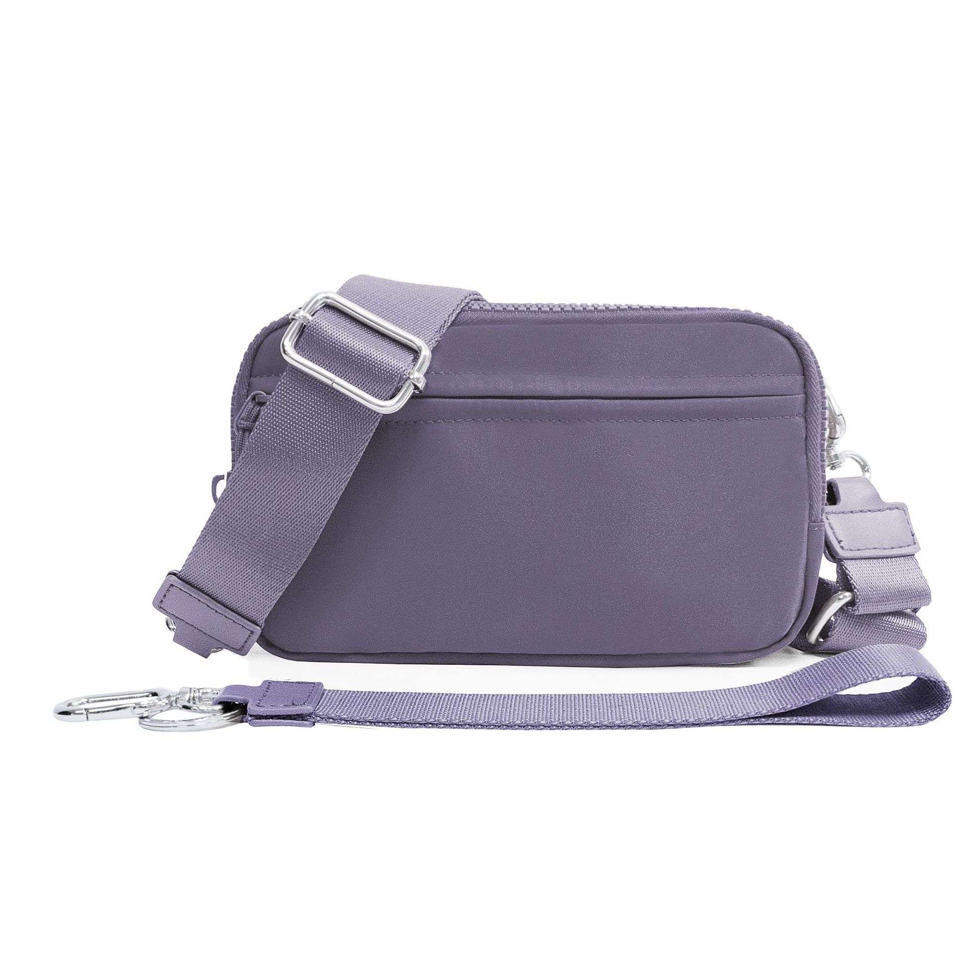 Mens Double-Layer Polyester Waterproof Crossbody Waist Bag | Orazek UK Ltd