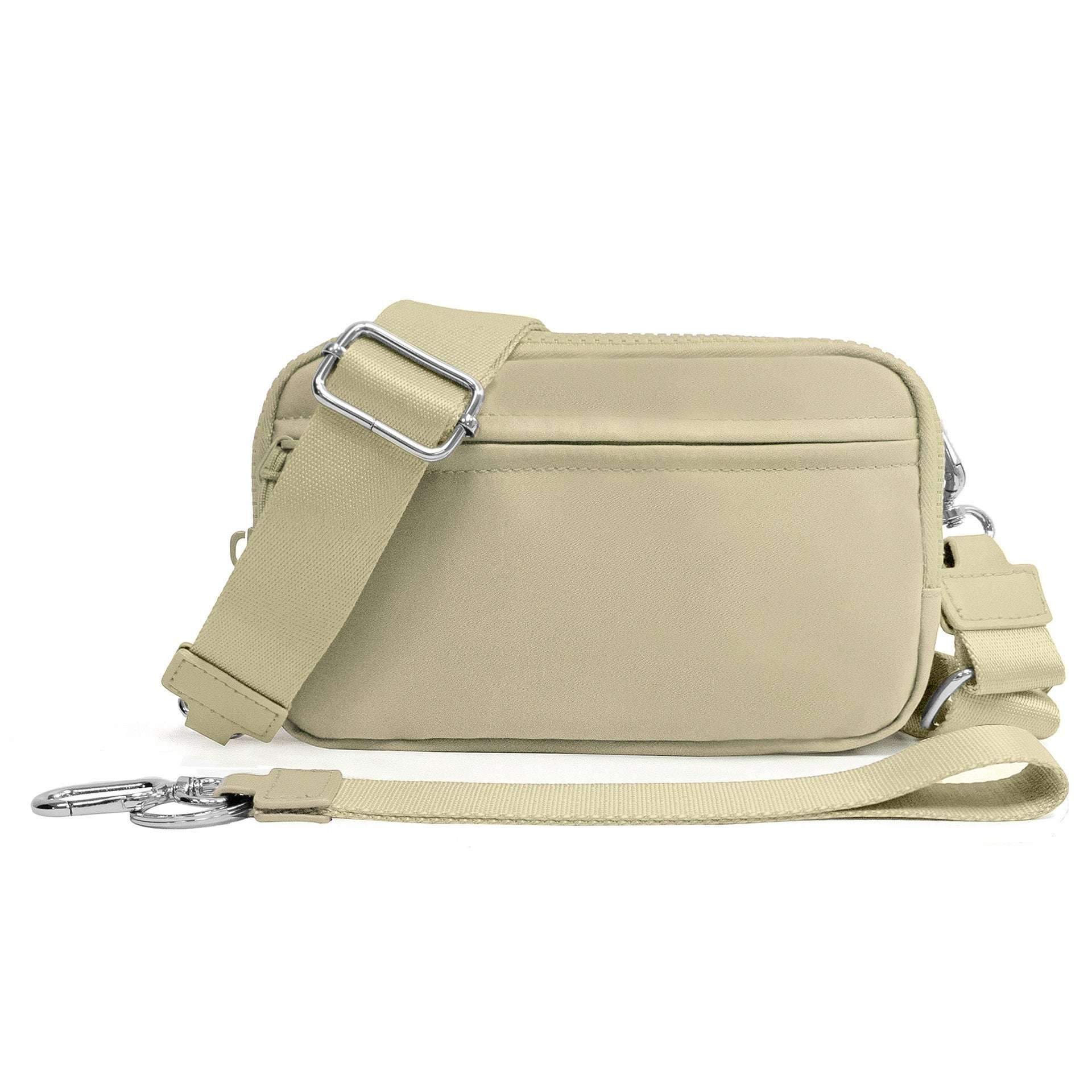 Mens Double-Layer Polyester Waterproof Crossbody Waist Bag | Orazek UK Ltd