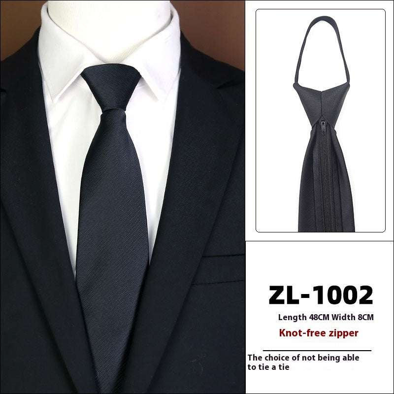 Men's Formal Wear Business Zipper Tie-free | Orazek UK Ltd
