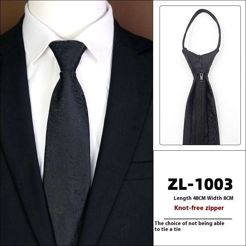 Men's Formal Wear Business Zipper Tie-free | Orazek UK Ltd