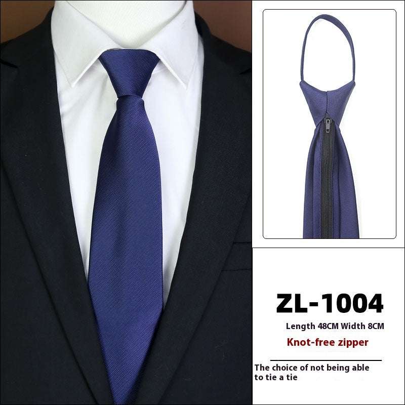 Men's Formal Wear Business Zipper Tie-free | Orazek UK Ltd