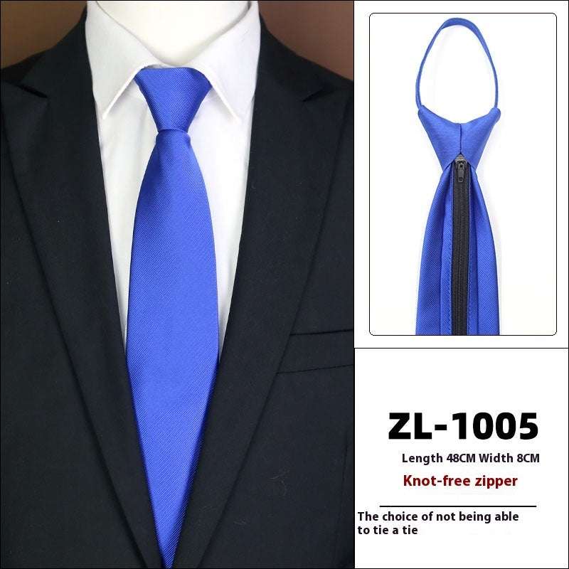 Men's Formal Wear Business Zipper Tie-free | Orazek UK Ltd