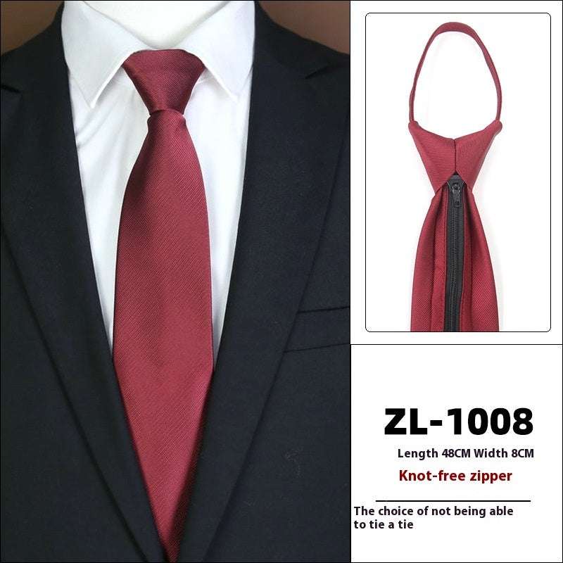 Men's Formal Wear Business Zipper Tie-free | Orazek UK Ltd