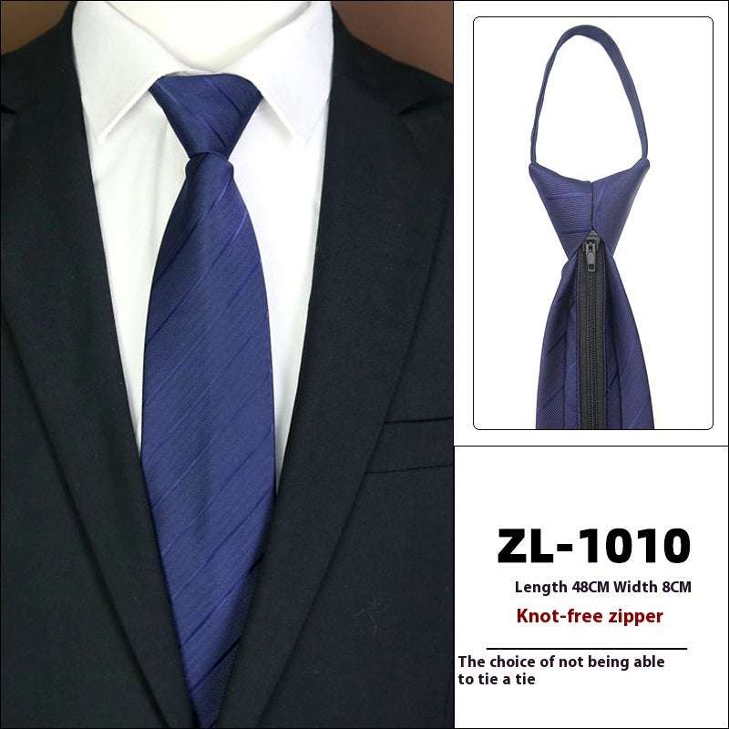 Men's Formal Wear Business Zipper Tie-free | Orazek UK Ltd