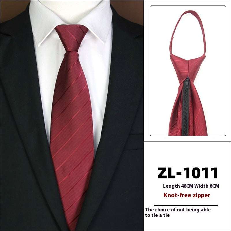 Men's Formal Wear Business Zipper Tie-free | Orazek UK Ltd