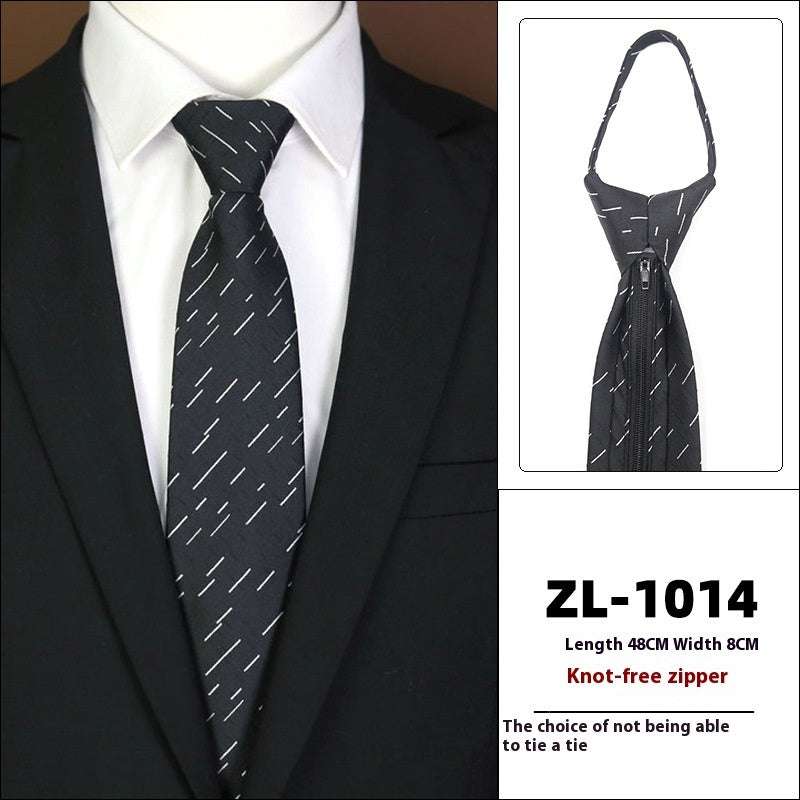 Men's Formal Wear Business Zipper Tie-free | Orazek UK Ltd