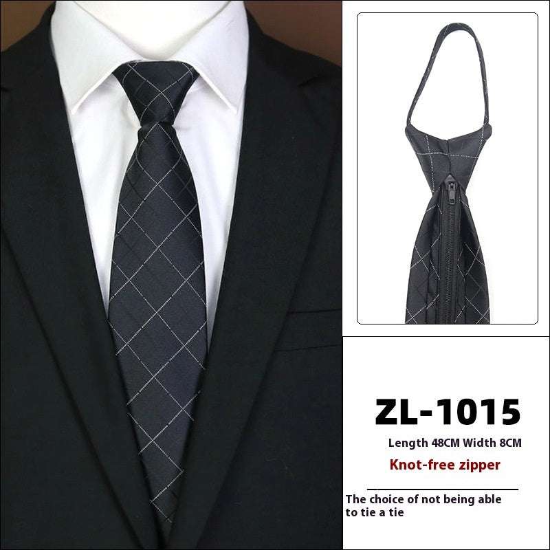 Men's Formal Wear Business Zipper Tie-free | Orazek UK Ltd