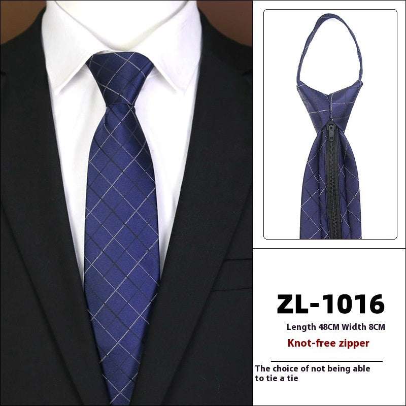 Men's Formal Wear Business Zipper Tie-free | Orazek UK Ltd