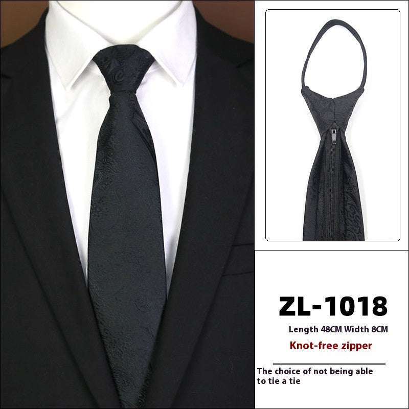 Men's Formal Wear Business Zipper Tie-free | Orazek UK Ltd