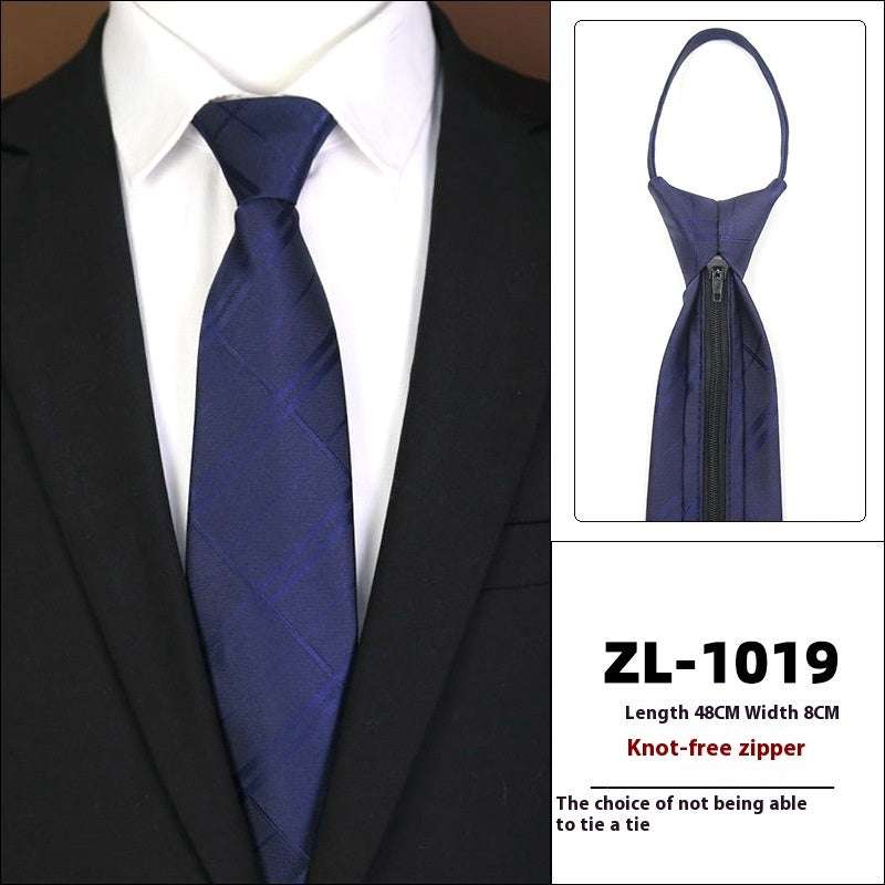 Men's Formal Wear Business Zipper Tie-free | Orazek UK Ltd