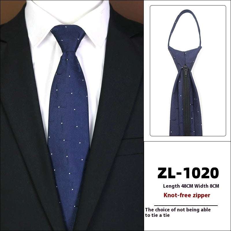 Men's Formal Wear Business Zipper Tie-free | Orazek UK Ltd