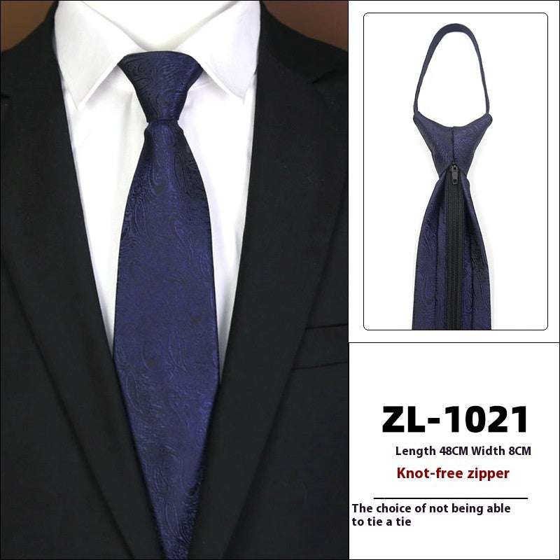 Men's Formal Wear Business Zipper Tie-free | Orazek UK Ltd