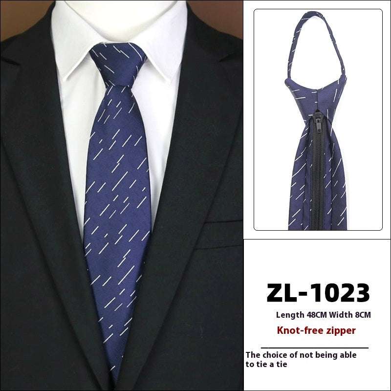 Men's Formal Wear Business Zipper Tie-free | Orazek UK Ltd