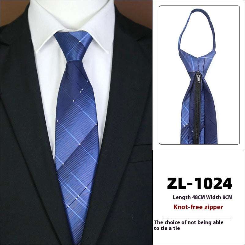 Men's Formal Wear Business Zipper Tie-free | Orazek UK Ltd