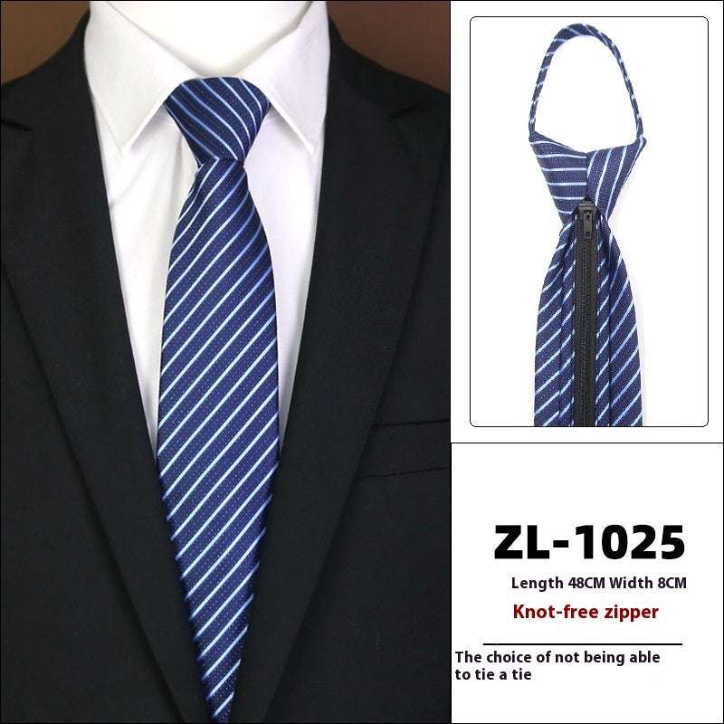 Men's Formal Wear Business Zipper Tie-free | Orazek UK Ltd