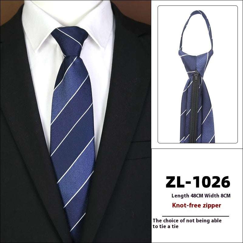 Men's Formal Wear Business Zipper Tie-free | Orazek UK Ltd