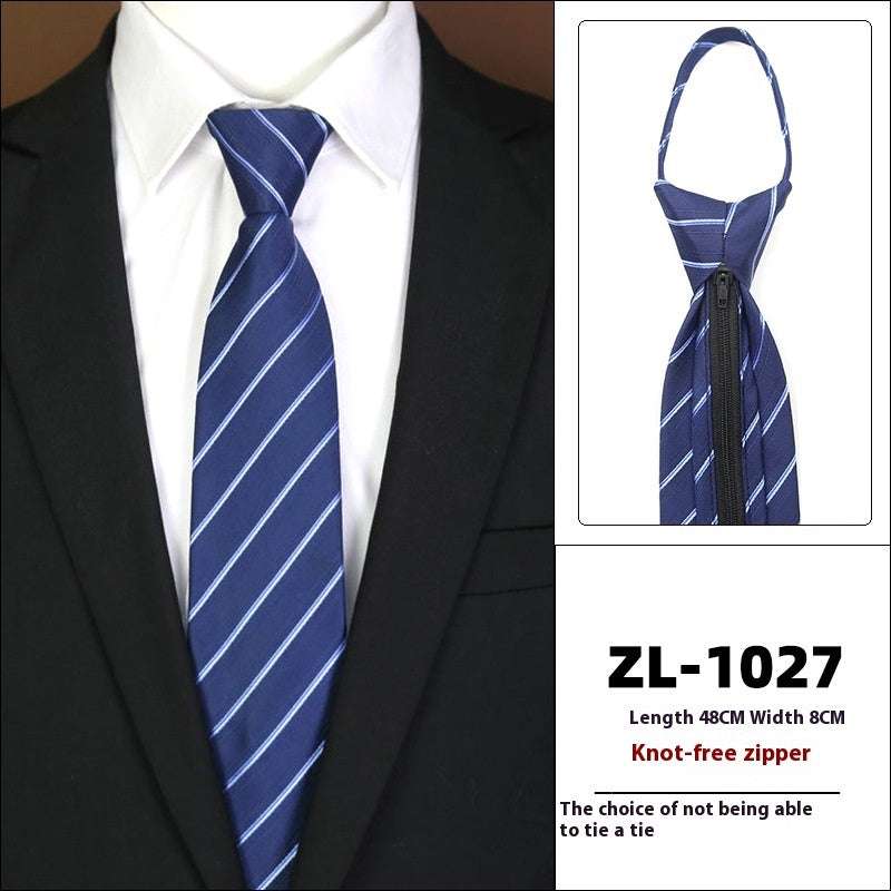 Men's Formal Wear Business Zipper Tie-free | Orazek UK Ltd