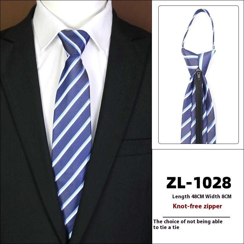 Men's Formal Wear Business Zipper Tie-free | Orazek UK Ltd