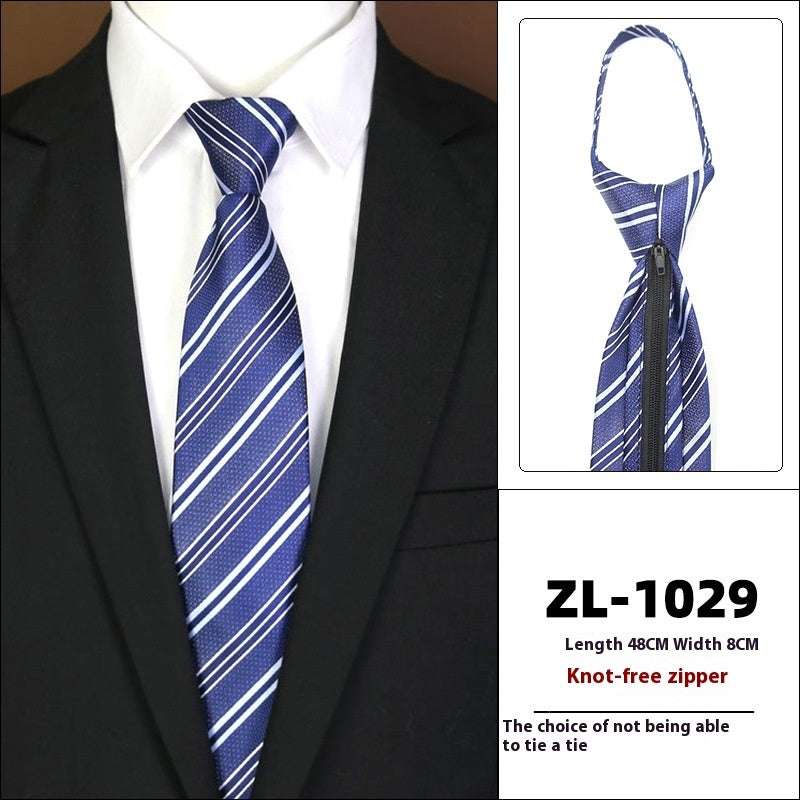 Men's Formal Wear Business Zipper Tie-free | Orazek UK Ltd