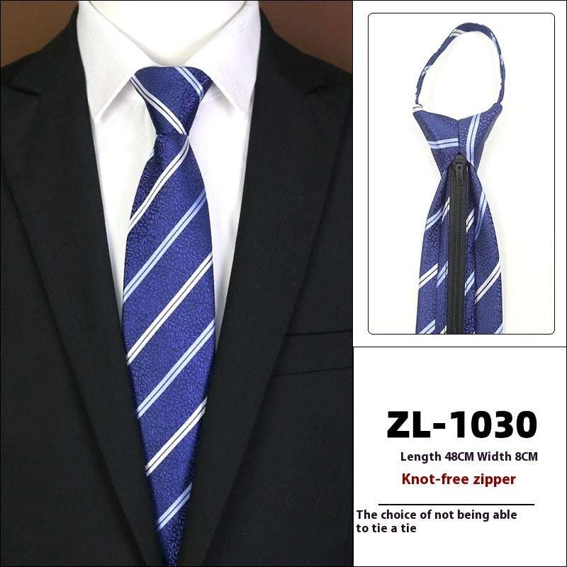 Men's Formal Wear Business Zipper Tie-free | Orazek UK Ltd