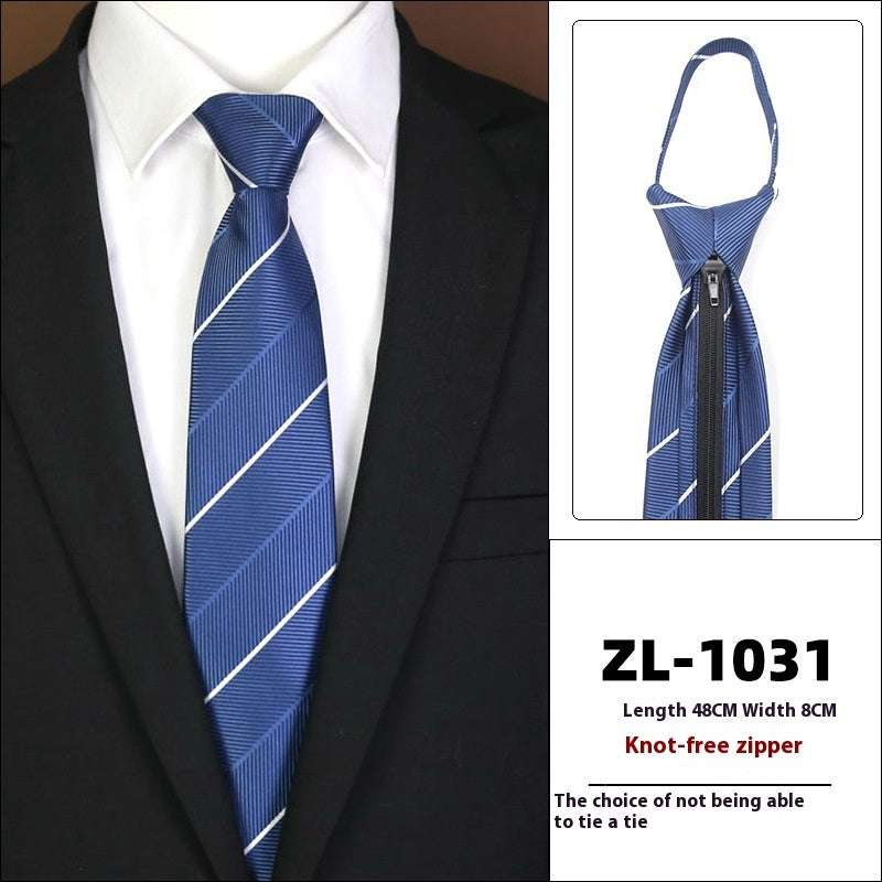 Men's Formal Wear Business Zipper Tie-free | Orazek UK Ltd