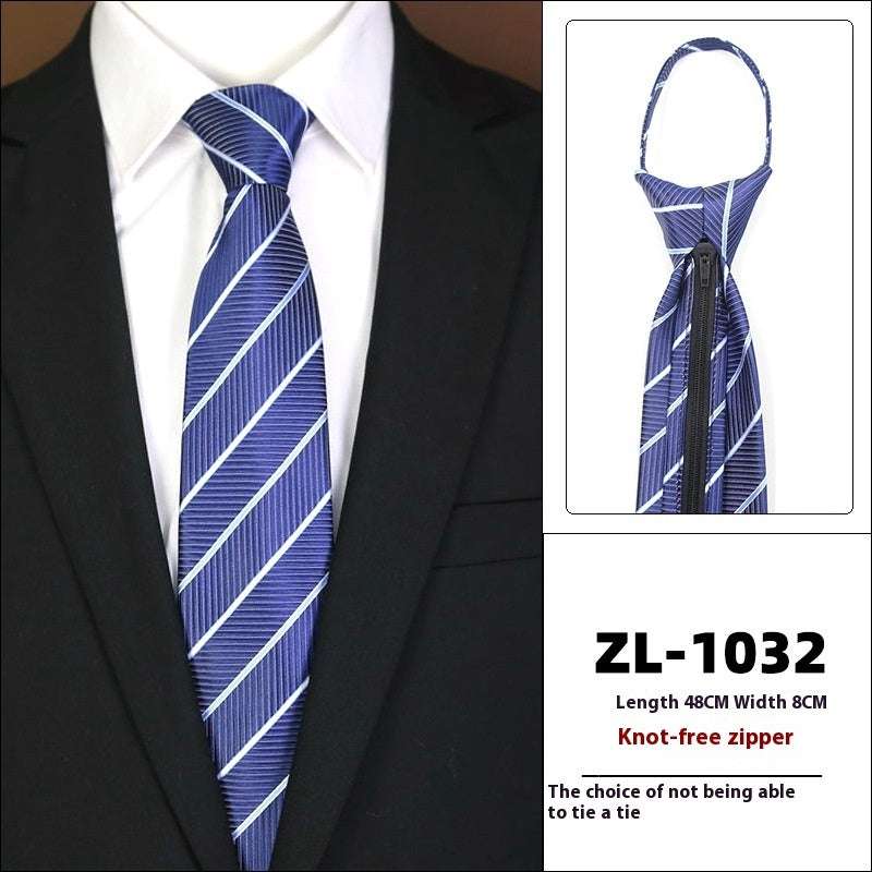 Men's Formal Wear Business Zipper Tie-free | Orazek UK Ltd