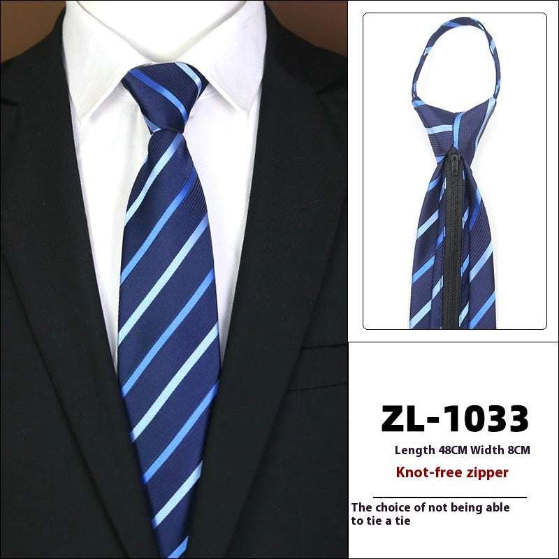 Men's Formal Wear Business Zipper Tie-free | Orazek UK Ltd