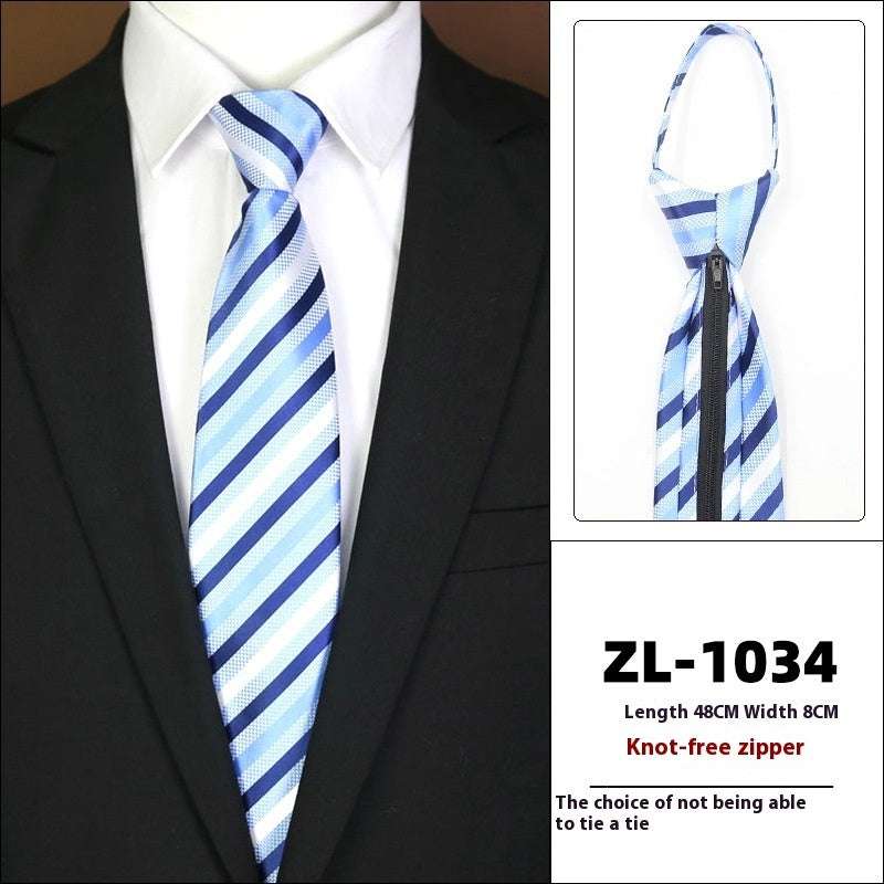Men's Formal Wear Business Zipper Tie-free | Orazek UK Ltd