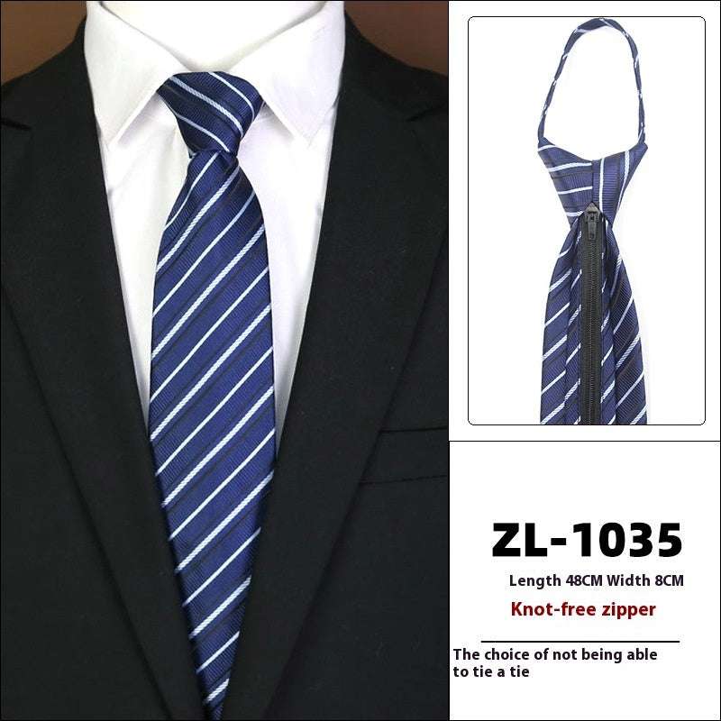 Men's Formal Wear Business Zipper Tie-free | Orazek UK Ltd