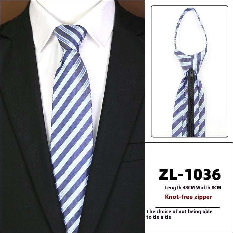 Men's Formal Wear Business Zipper Tie-free | Orazek UK Ltd
