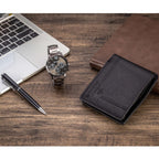 Men's Gift Set Beautifully Wrapped Watch Wallet Pen Set | Orazek UK Ltd