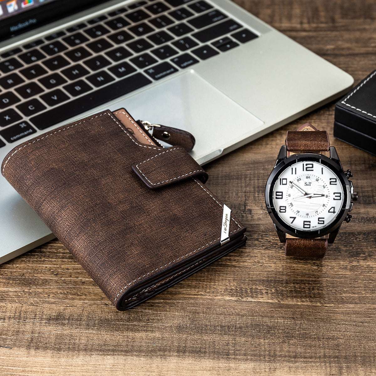 Men's Gift Set Wallet Set Cool Creative Combination Set | Orazek UK Ltd