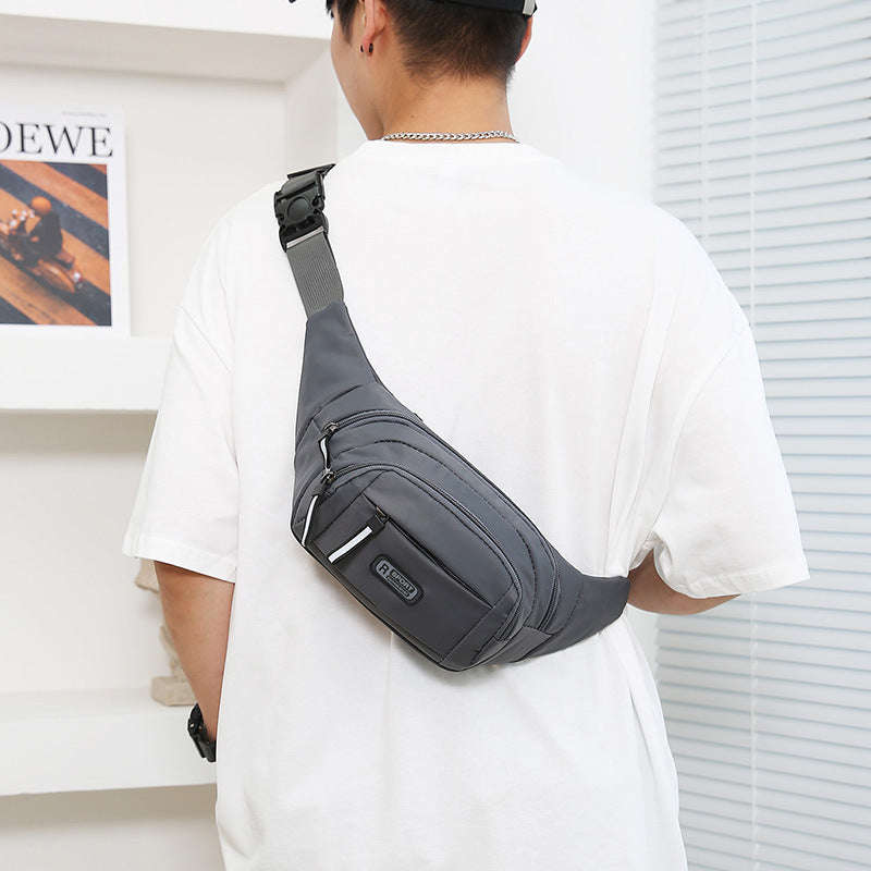 Men's Multifunctional Waist Bag Wear-resistant Waterproof Crossbody Bags | Orazek UK Ltd