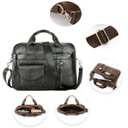 Men's Portable One-shoulder Cross-body Briefcase | Orazek UK Ltd