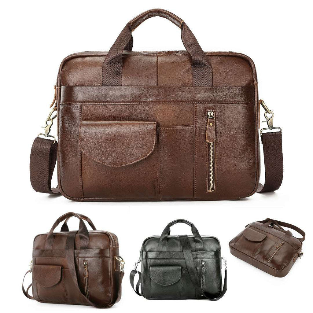 Men's Portable One-shoulder Cross-body Briefcase | Orazek UK Ltd
