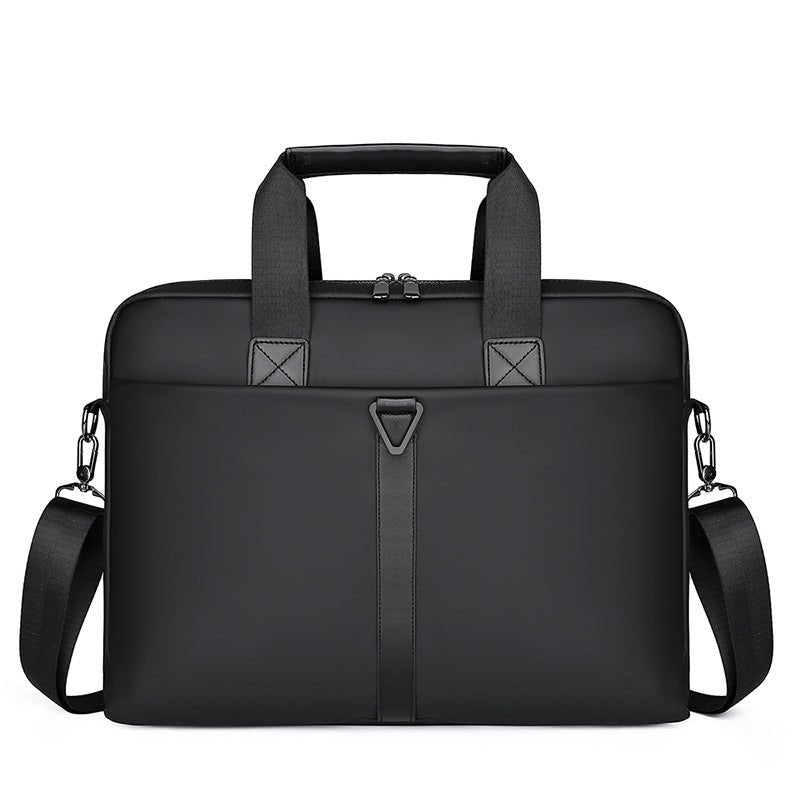 Men's PU Portable Oblique Span Business Briefcase Large Capacity Travel | Orazek UK Ltd