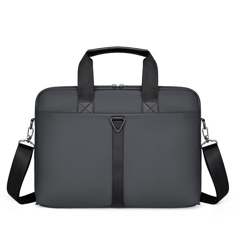 Men's PU Portable Oblique Span Business Briefcase Large Capacity Travel | Orazek UK Ltd