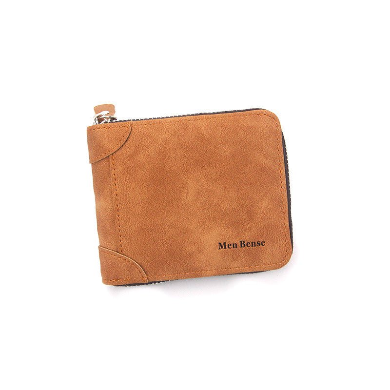 Men's Simplicity Wallet Fashion Frosted | Orazek UK Ltd